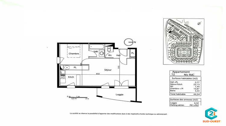Ma-Cabane - Vente Appartement Lavaur, 44 m²