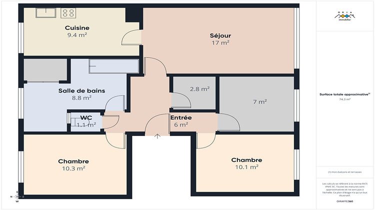 Ma-Cabane - Vente Appartement LAXOU, 75 m²