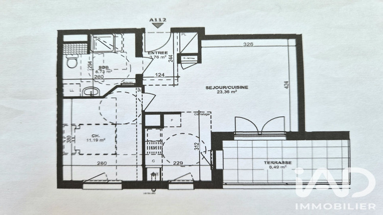 Ma-Cabane - Vente Appartement Le Ban-Saint-Martin, 44 m²