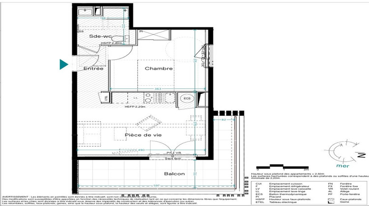 Ma-Cabane - Vente Appartement LE BARCARES, 38 m²