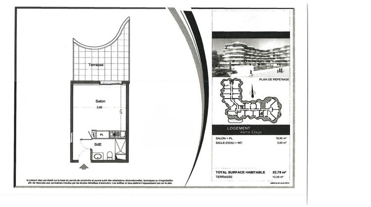 Ma-Cabane - Vente Appartement LE BARCARES, 22 m²