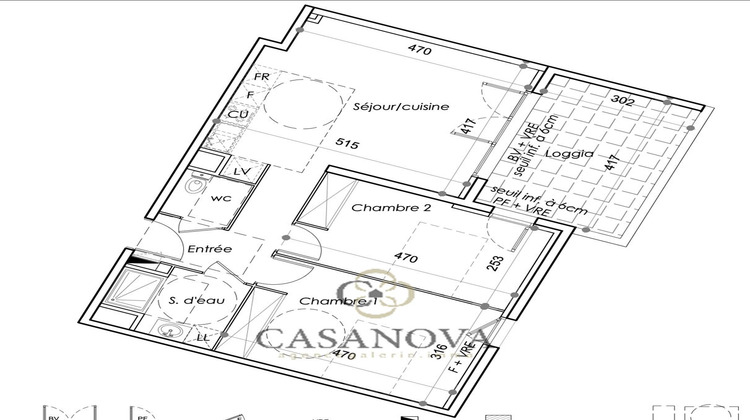 Ma-Cabane - Vente Appartement LE BARCARES, 61 m²