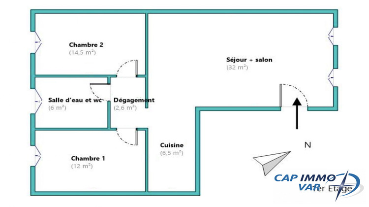 Ma-Cabane - Vente Appartement Le Beausset, 73 m²