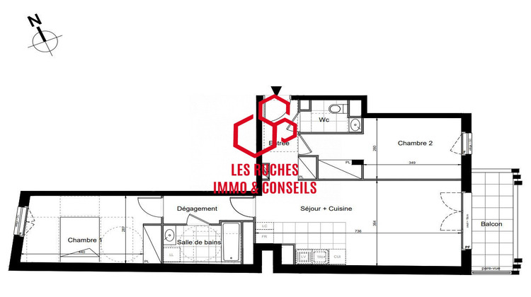 Ma-Cabane - Vente Appartement Le Blanc-Mesnil, 67 m²