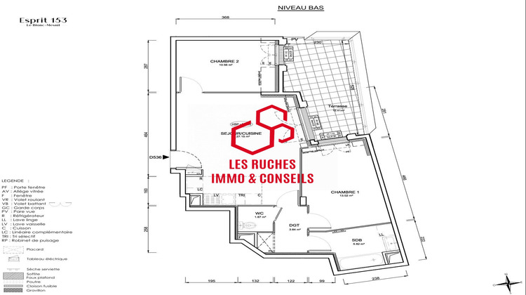 Ma-Cabane - Vente Appartement Le Blanc-Mesnil, 62 m²