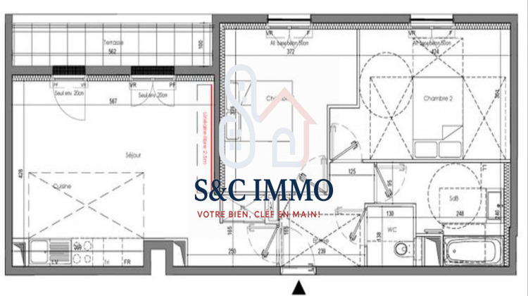 Ma-Cabane - Vente Appartement Le Blanc-Mesnil, 65 m²