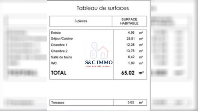 Ma-Cabane - Vente Appartement Le Blanc-Mesnil, 65 m²