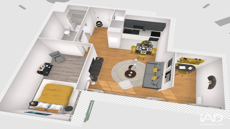 Ma-Cabane - Vente Appartement Le Blanc-Mesnil, 54 m²
