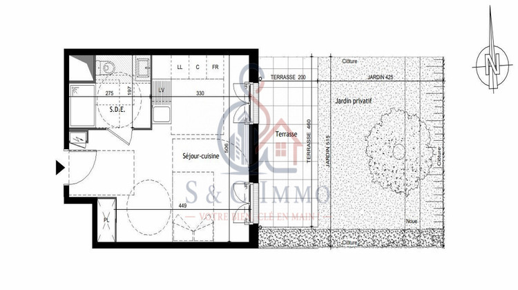 Ma-Cabane - Vente Appartement Le Blanc-Mesnil, 28 m²
