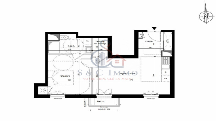 Ma-Cabane - Vente Appartement Le Blanc-Mesnil, 45 m²