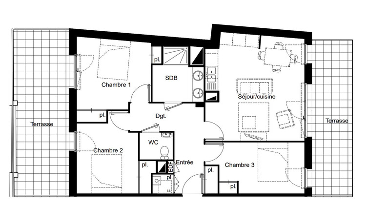 Ma-Cabane - Vente Appartement Le Bouscat, 76 m²