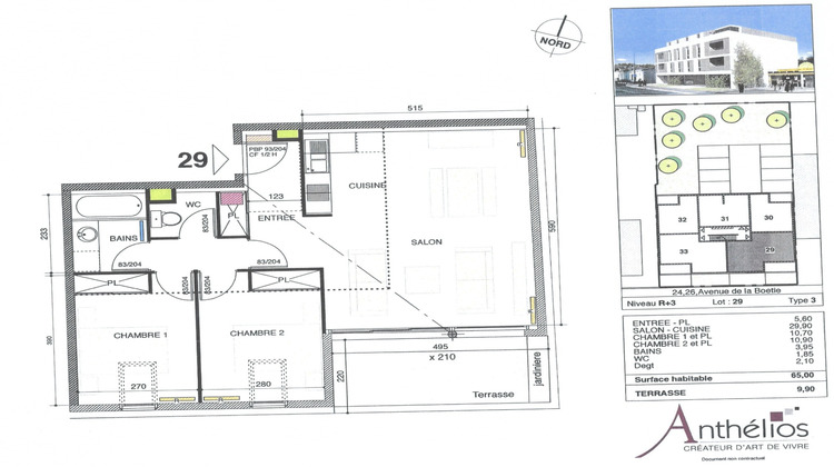 Ma-Cabane - Vente Appartement Le Bouscat, 41 m²