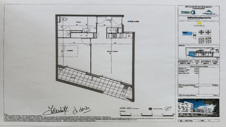 Ma-Cabane - Vente Appartement Le Bouscat, 47 m²