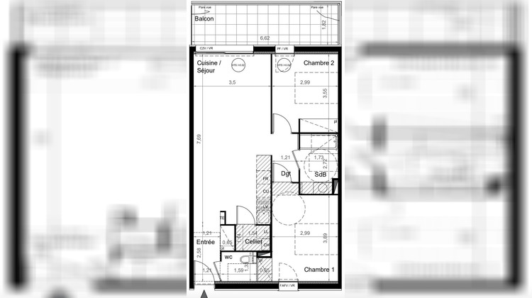 Ma-Cabane - Vente Appartement Le Bouscat, 65 m²