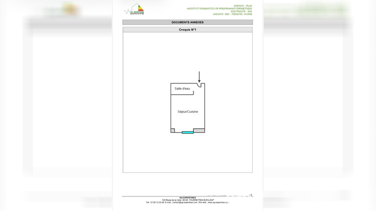 Ma-Cabane - Vente Appartement Le Cannet, 14 m²
