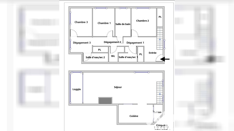 Ma-Cabane - Vente Appartement Le Cannet, 124 m²
