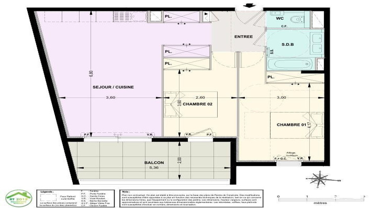 Ma-Cabane - Vente Appartement Le Cannet, 66 m²