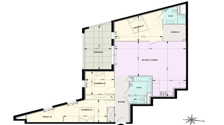 Ma-Cabane - Vente Appartement Le Cannet, 96 m²