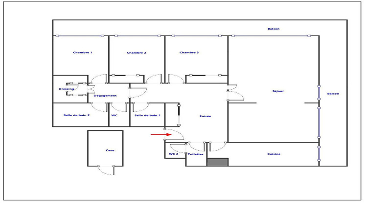 Ma-Cabane - Vente Appartement LE CHESNAY, 140 m²