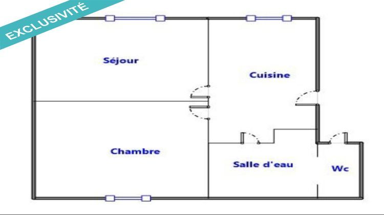 Ma-Cabane - Vente Appartement Le Cheylard, 34 m²