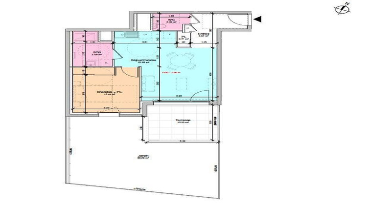 Ma-Cabane - Vente Appartement Le Cheylas, 47 m²