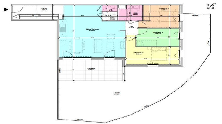Ma-Cabane - Vente Appartement Le Cheylas, 101 m²