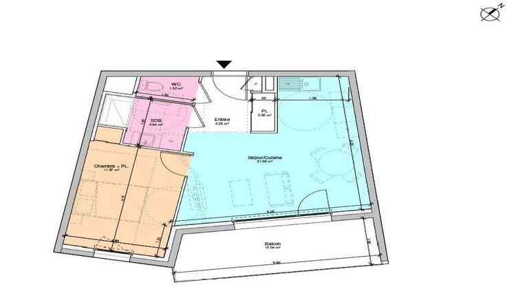 Ma-Cabane - Vente Appartement Le Cheylas, 46 m²