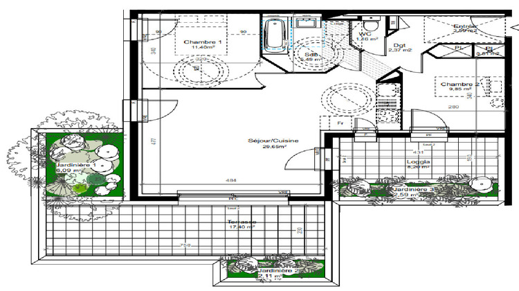 Ma-Cabane - Vente Appartement LE CRES, 64 m²