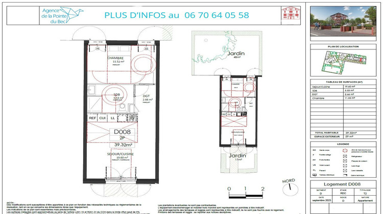 Ma-Cabane - Vente Appartement LE CROISIC, 38 m²