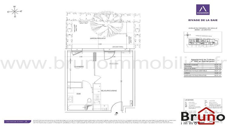 Ma-Cabane - Vente Appartement LE CROTOY, 39 m²