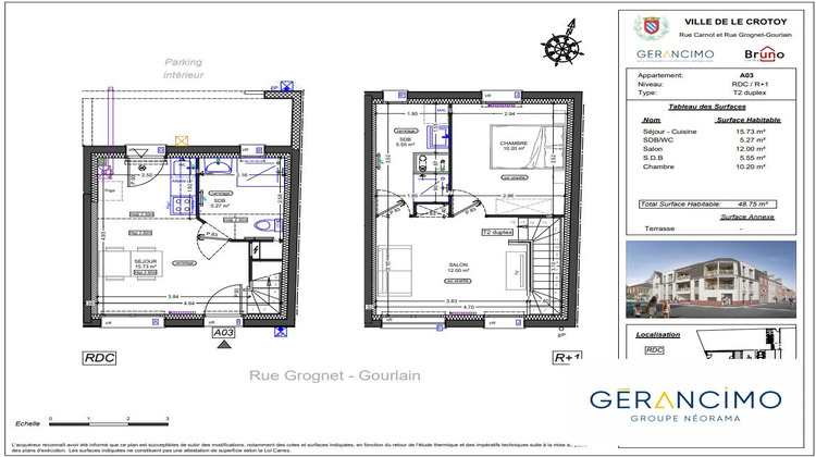 Ma-Cabane - Vente Appartement Le Crotoy, 48 m²