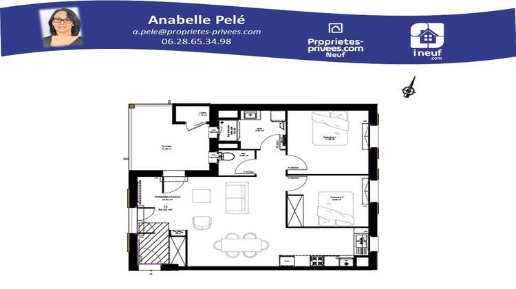 Ma-Cabane - Vente Appartement LE FENOUILLER, 40 m²