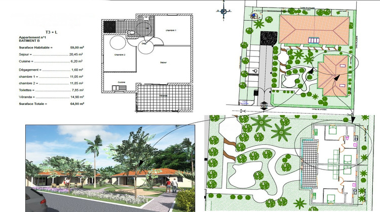 Ma-Cabane - Vente Appartement LE FRANCOIS, 59 m²