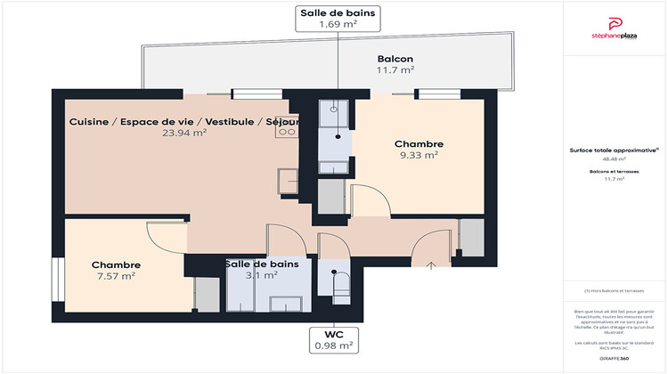 Ma-Cabane - Vente Appartement LE GRAND-BORNAND, 48 m²