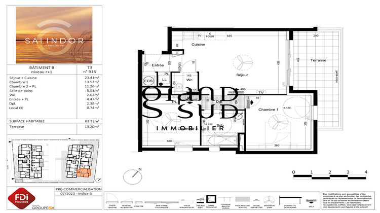Ma-Cabane - Vente Appartement LE GRAU-DU-ROI, 63 m²