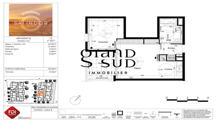 Ma-Cabane - Vente Appartement LE GRAU-DU-ROI, 46 m²