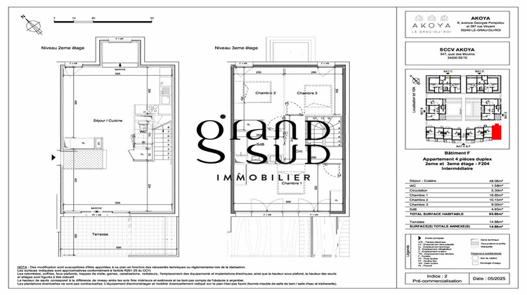 Ma-Cabane - Vente Appartement LE GRAU-DU-ROI, 95 m²