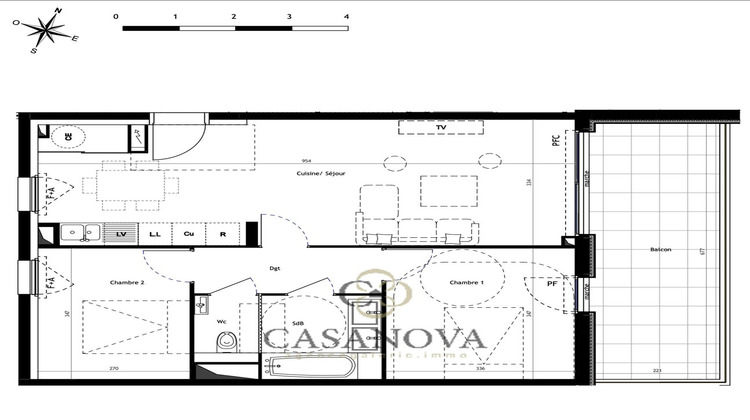Ma-Cabane - Vente Appartement LE GRAU DU ROI, 62 m²