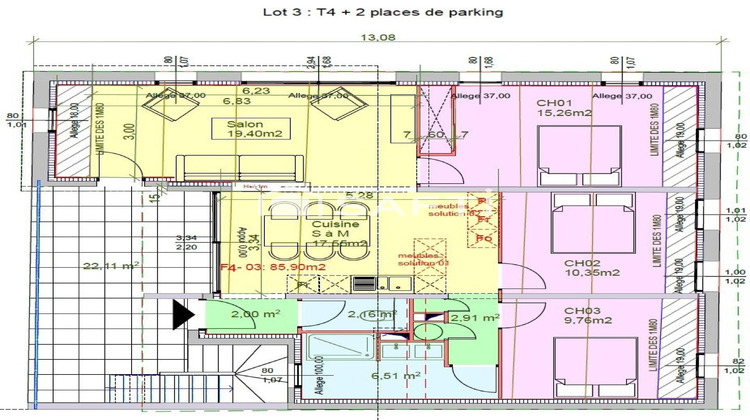 Ma-Cabane - Vente Appartement Le Grau-du-Roi, 90 m²