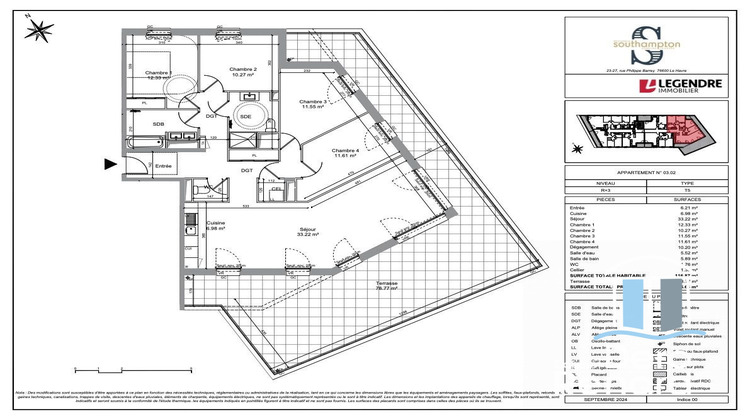 Ma-Cabane - Vente Appartement Le Havre, 117 m²