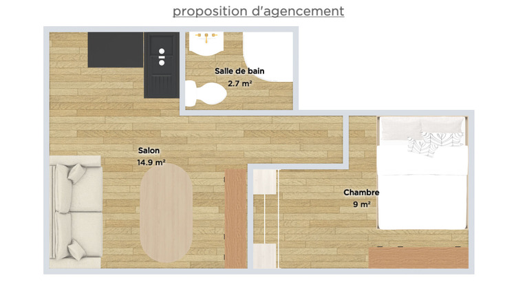 Ma-Cabane - Vente Appartement LE HAVRE, 25 m²