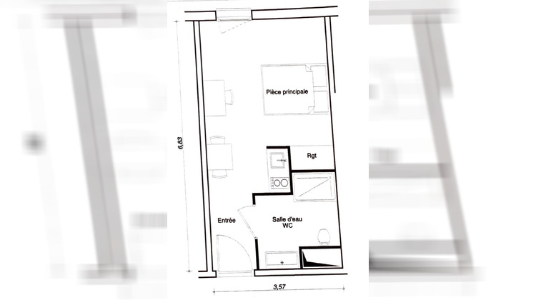 Ma-Cabane - Vente Appartement Le Havre, 23 m²