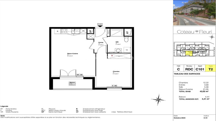 Ma-Cabane - Vente Appartement LE HOULME, 42 m²