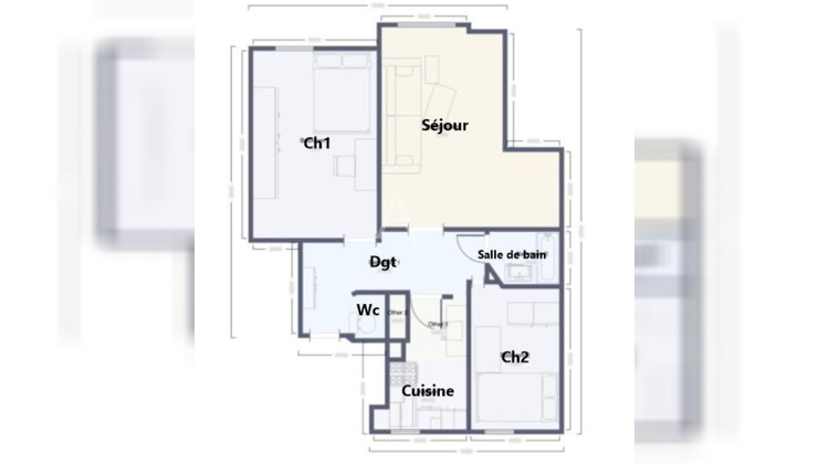 Ma-Cabane - Vente Appartement LE KREMLIN-BICETRE, 53 m²