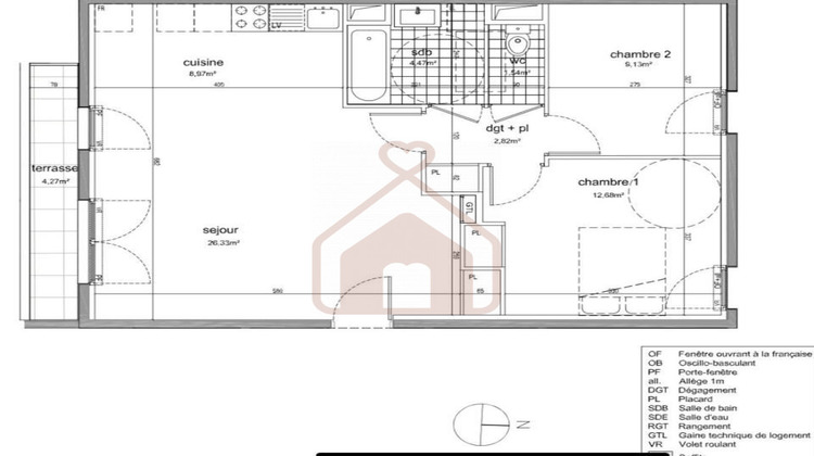 Ma-Cabane - Vente Appartement Le Kremlin-Bicêtre, 66 m²
