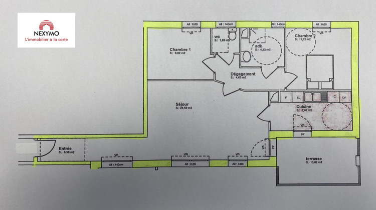 Ma-Cabane - Vente Appartement Le Mans, 69 m²