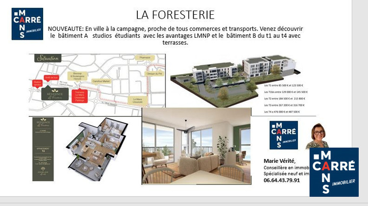 Ma-Cabane - Vente Appartement Le Mans, 18 m²