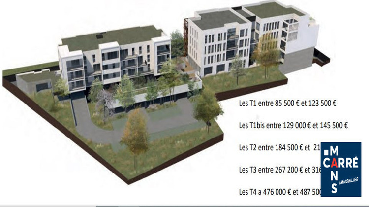 Ma-Cabane - Vente Appartement Le Mans, 45 m²