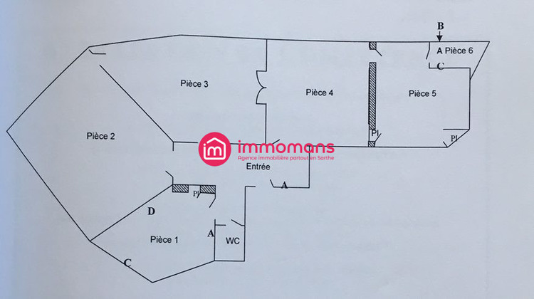 Ma-Cabane - Vente Appartement Le Mans, 101 m²