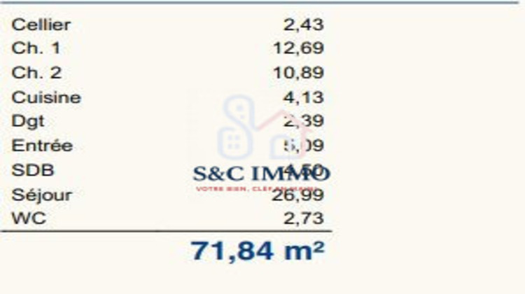 Ma-Cabane - Vente Appartement Le Mans, 71 m²